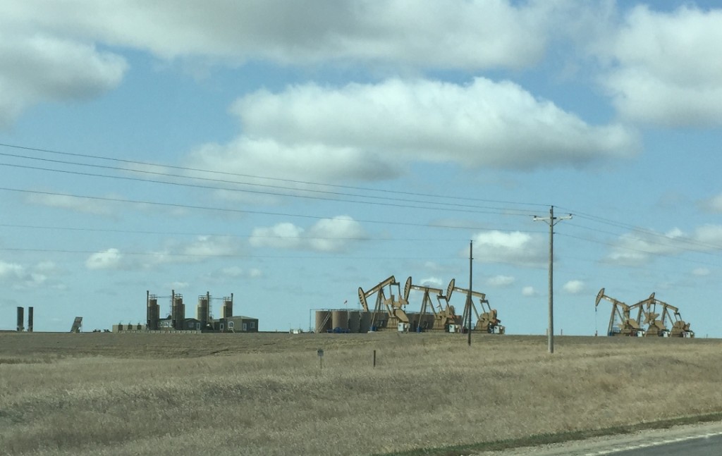 Bakken Oil & Gas Fields - In the Vicinity of Williston ND.